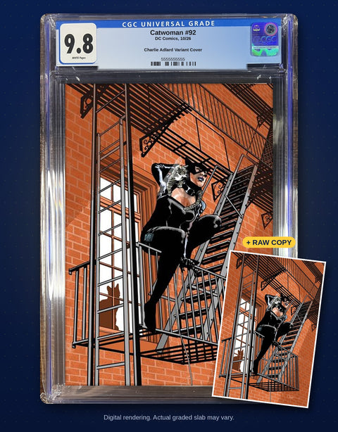 Catwoman #92 Cover C (Charlie Adlard) — CGC 9.8 Presale