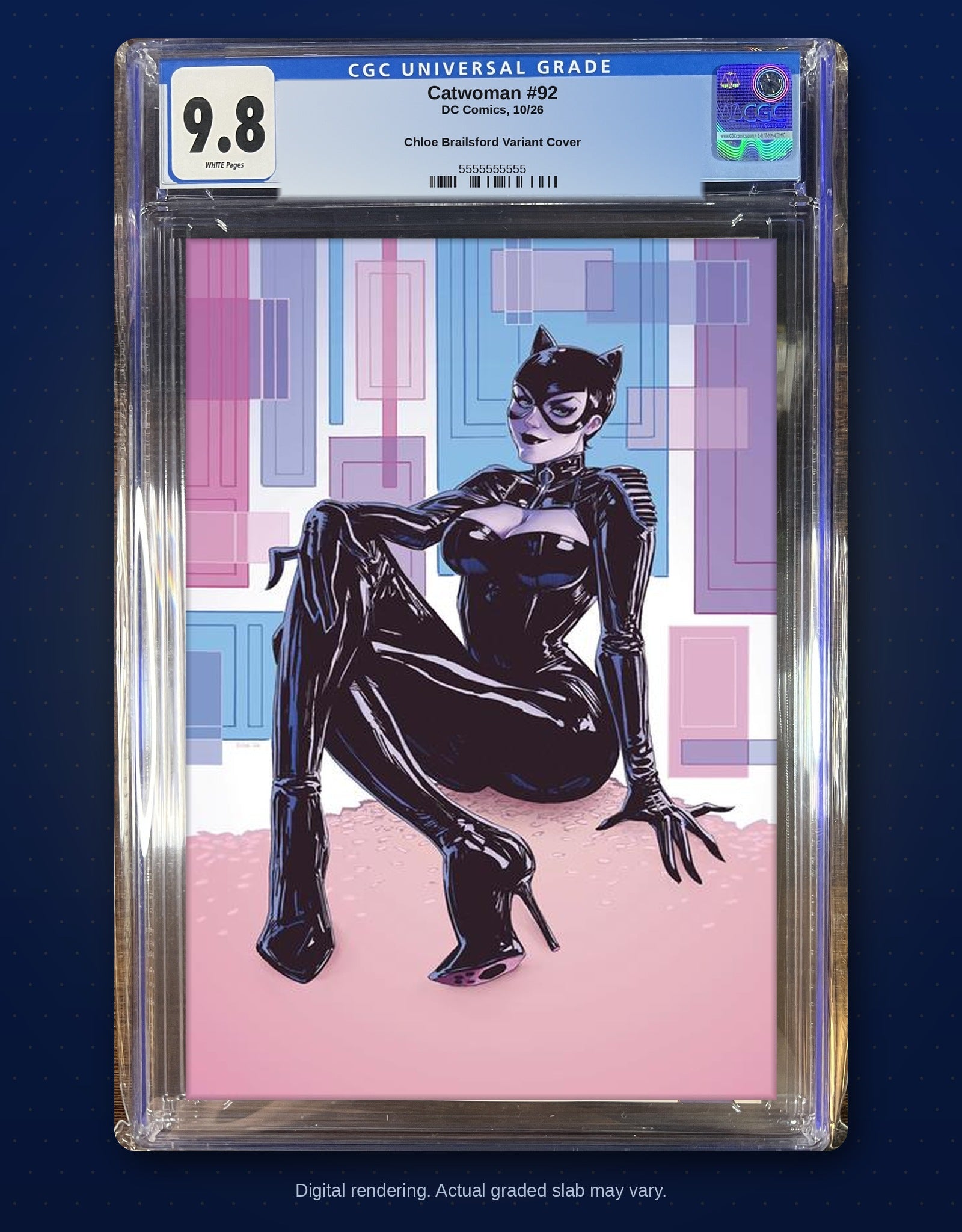 CGC 9.8 slab digital rendering