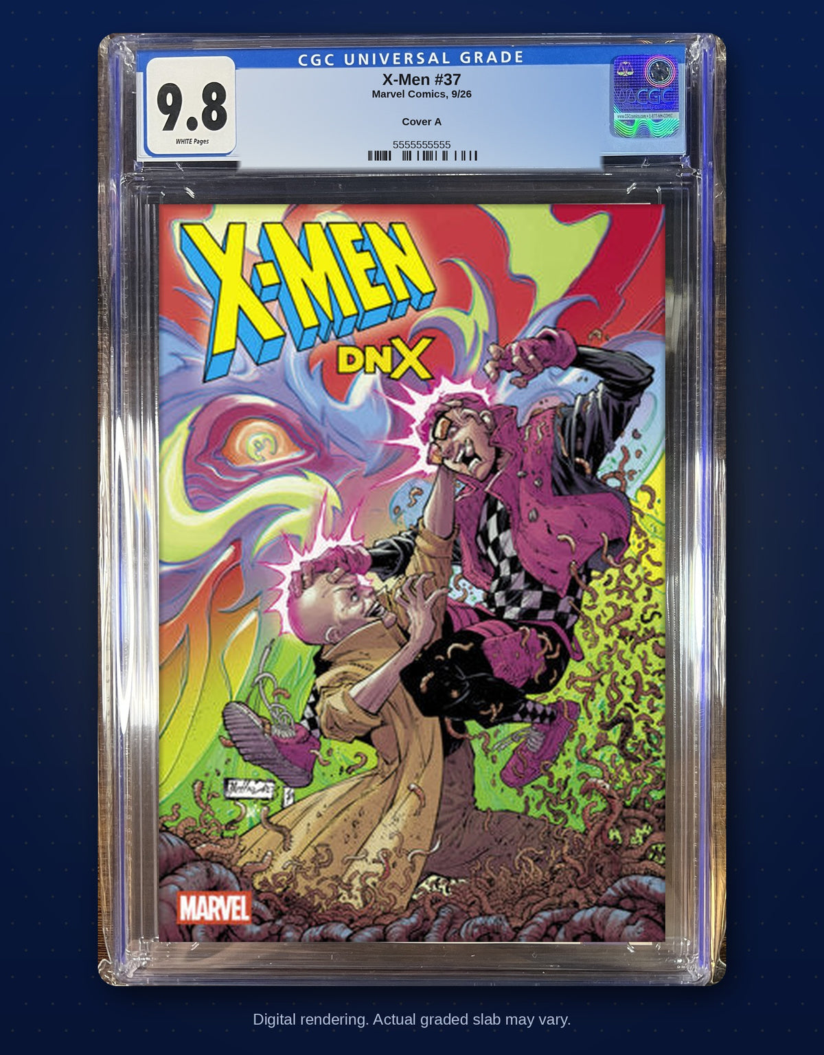 CGC 9.8 slab digital rendering