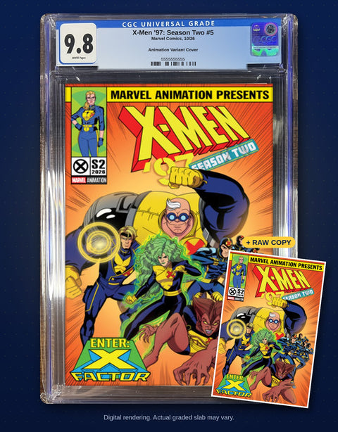 X-Men '97: Season Two #5 Animation Variant — CGC 9.8 Presale