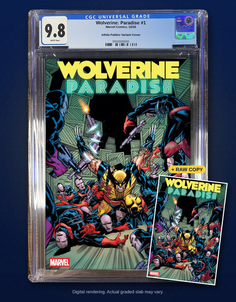 Wolverine: Paradise #1 Athila Fabbio Variant — CGC 9.8 Presale