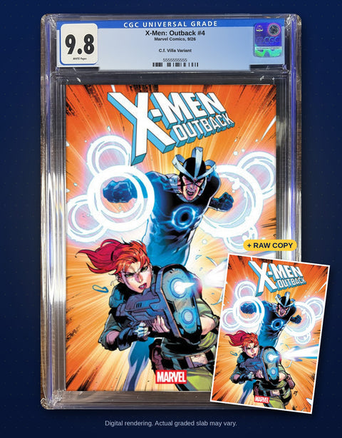 X-Men: Outback #4 C.f. Villa Variant — CGC 9.8 Presale