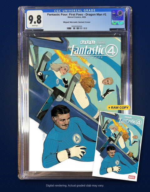 Fantastic Four: First Foes - Dragon Man #1 Miguel Mercado Variant — CGC 9.8 Presale