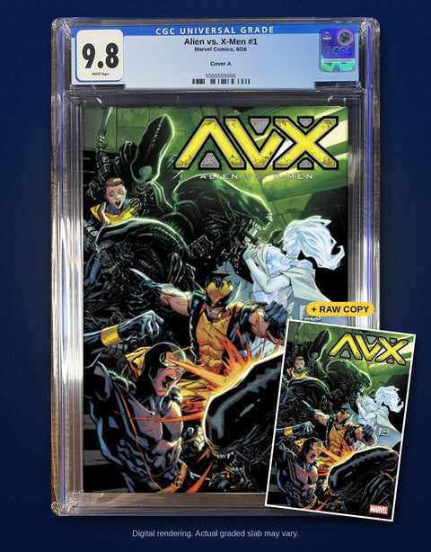 Alien vs. X-Men #1 Cover A — CGC 9.8 Presale