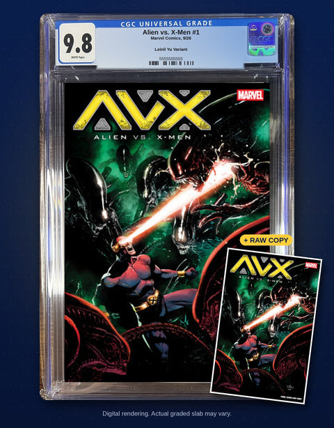 Alien vs. X-Men #1 Leinil Yu Variant — CGC 9.8 Presale