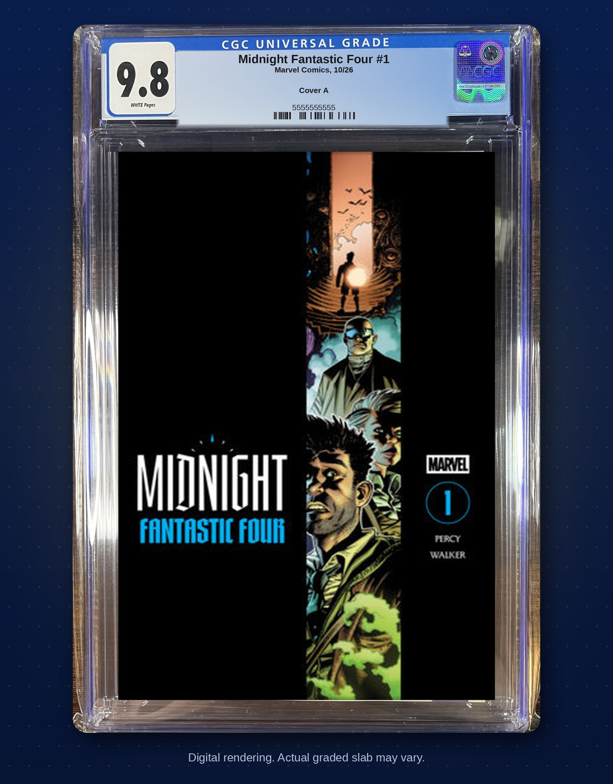 CGC 9.8 slab digital rendering
