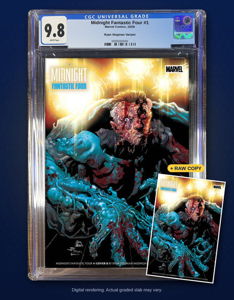 Midnight Fantastic Four #1 Ryan Stegman Variant — CGC 9.8 Presale