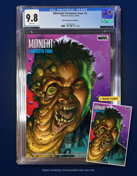 Midnight Fantastic Four #1 Ben Harvey Variant — CGC 9.8 Presale
