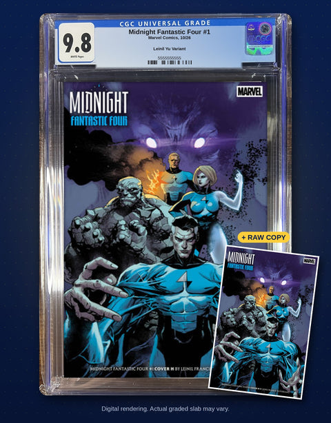 Midnight Fantastic Four #1 Leinil Yu Variant — CGC 9.8 Presale