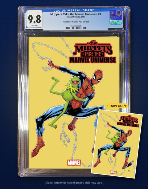 Muppets Take the Marvel Universe #1 Humberto Ramos Foil Variant — CGC 9.8 Presale