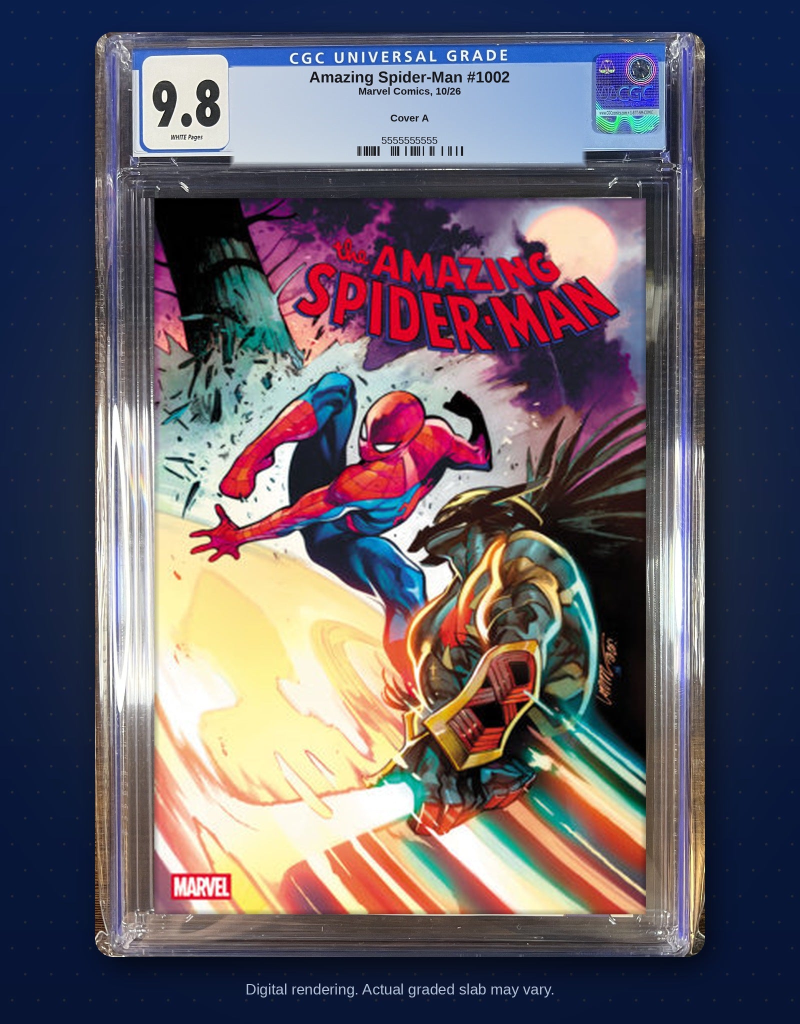 CGC 9.8 slab digital rendering