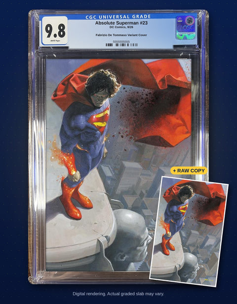 Absolute Superman #23 Cover D (Fabrizio De Tommaso) — CGC 9.8 Presale