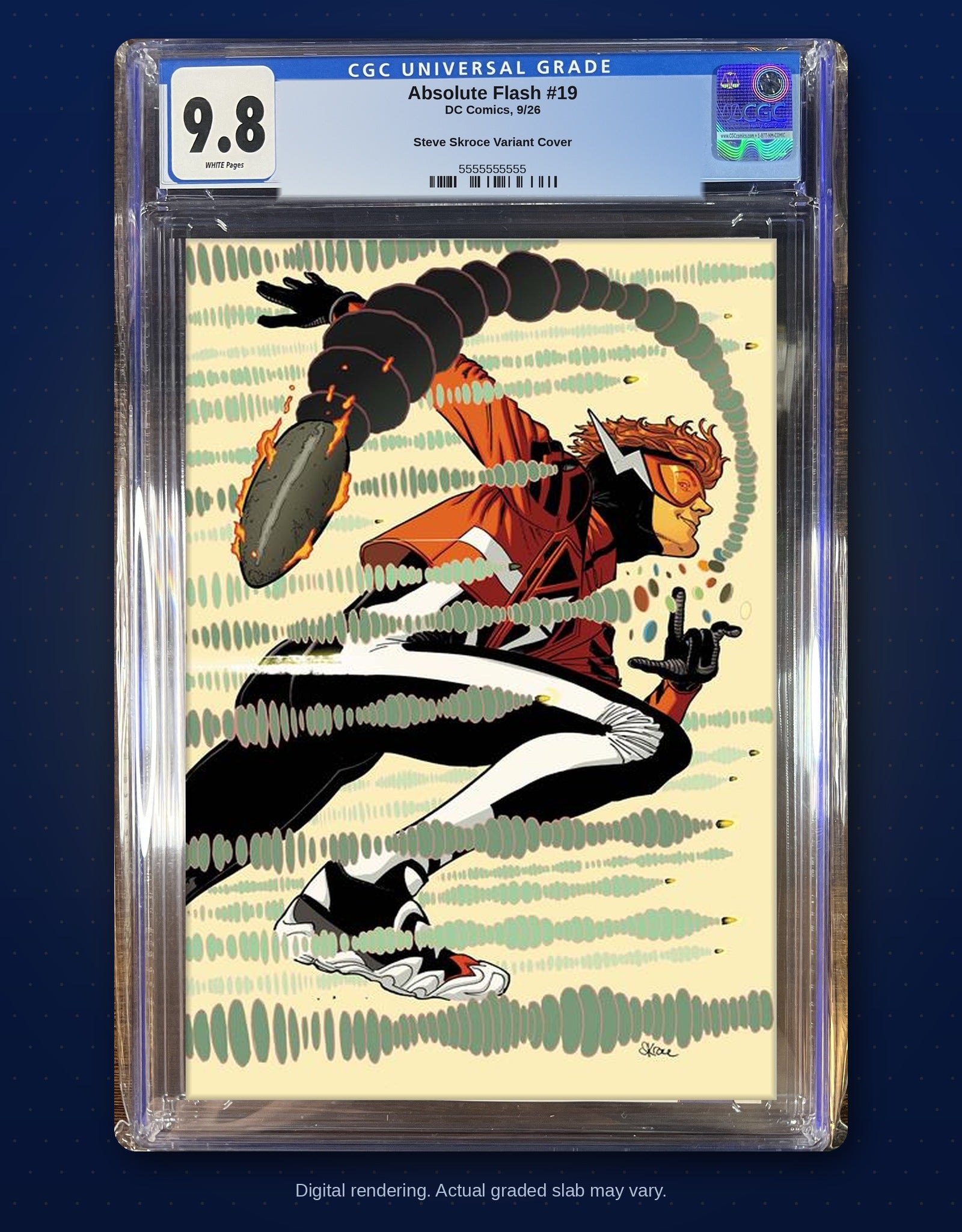 CGC 9.8 slab digital rendering