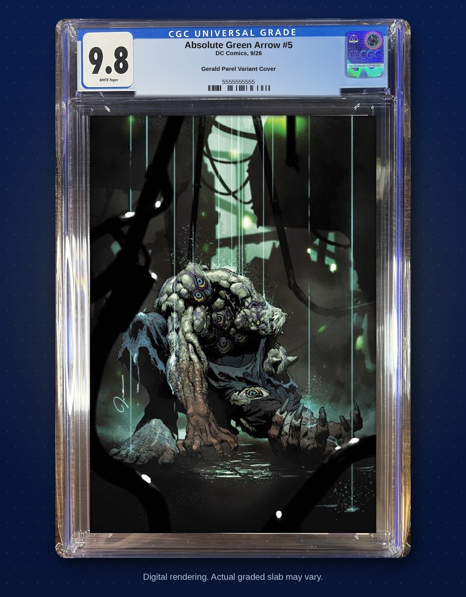 CGC 9.8 slab digital rendering