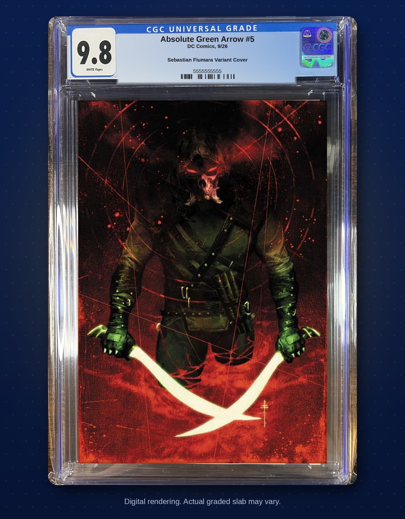 CGC 9.8 slab digital rendering