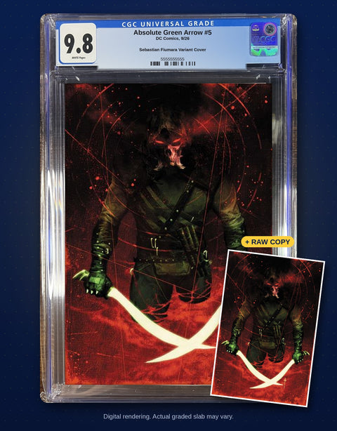 Absolute Green Arrow #5 Cover C (Sebastian Fiumara) — CGC 9.8 Presale