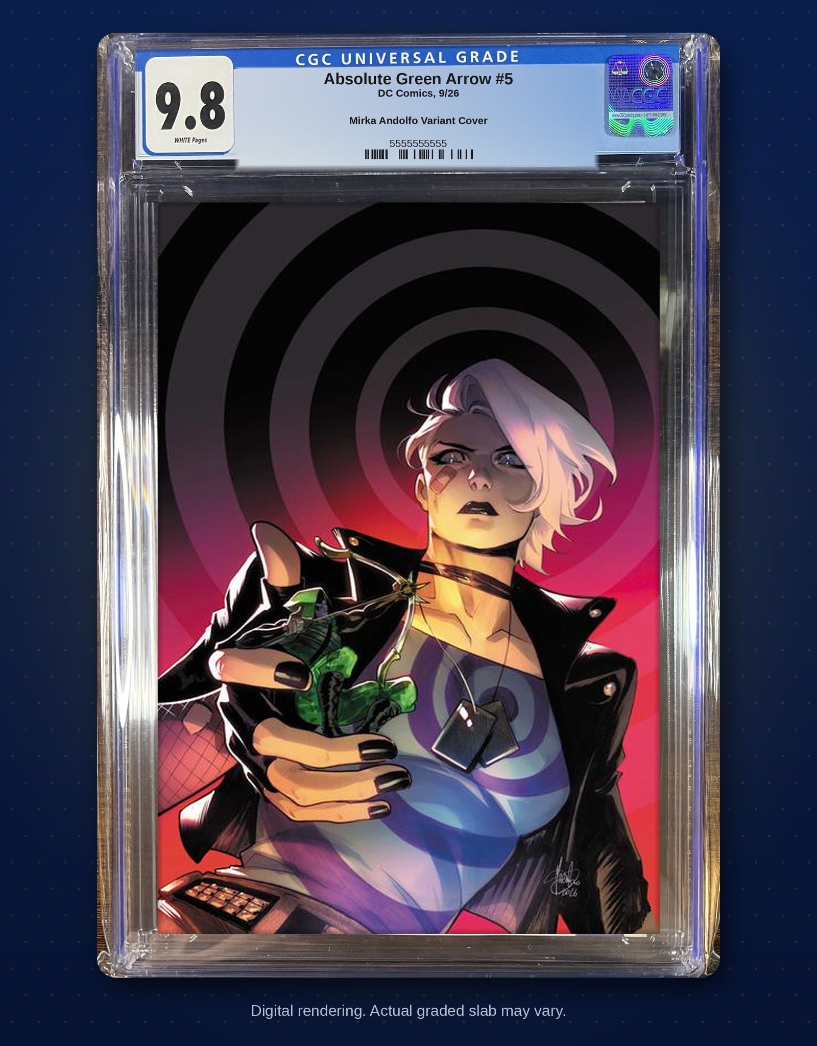 CGC 9.8 slab digital rendering