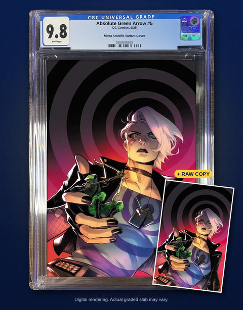 Absolute Green Arrow #5 Cover D (Mirka Andolfo) — CGC 9.8 Presale