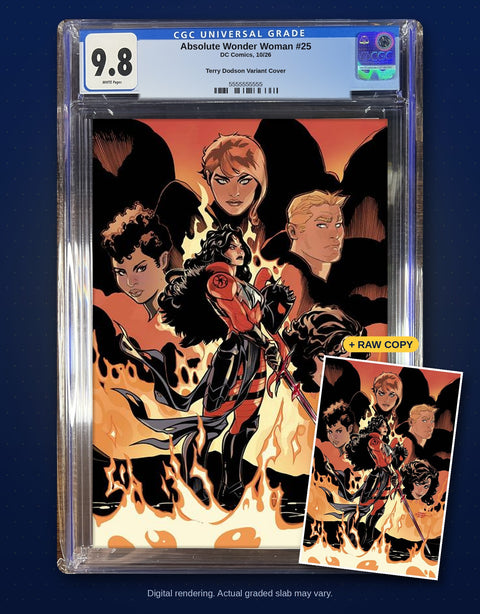 Absolute Wonder Woman #25 Cover C (Terry Dodson) — CGC 9.8 Presale