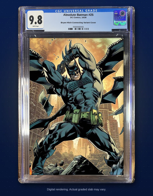 CGC 9.8 slab digital rendering