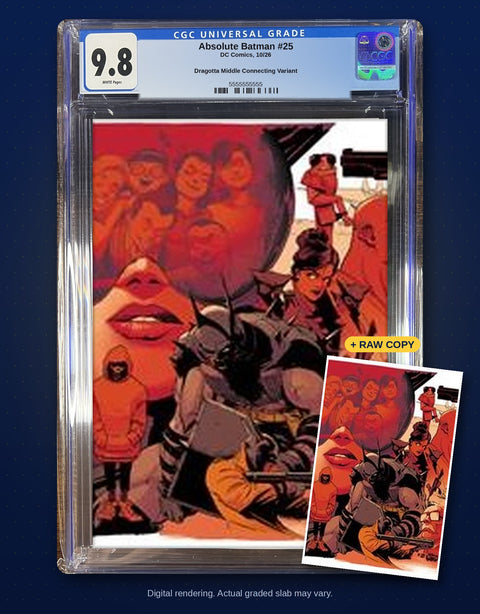 Absolute Batman #25 Cover I (Nick Dragotta Middle Connecting) — CGC 9.8 Presale