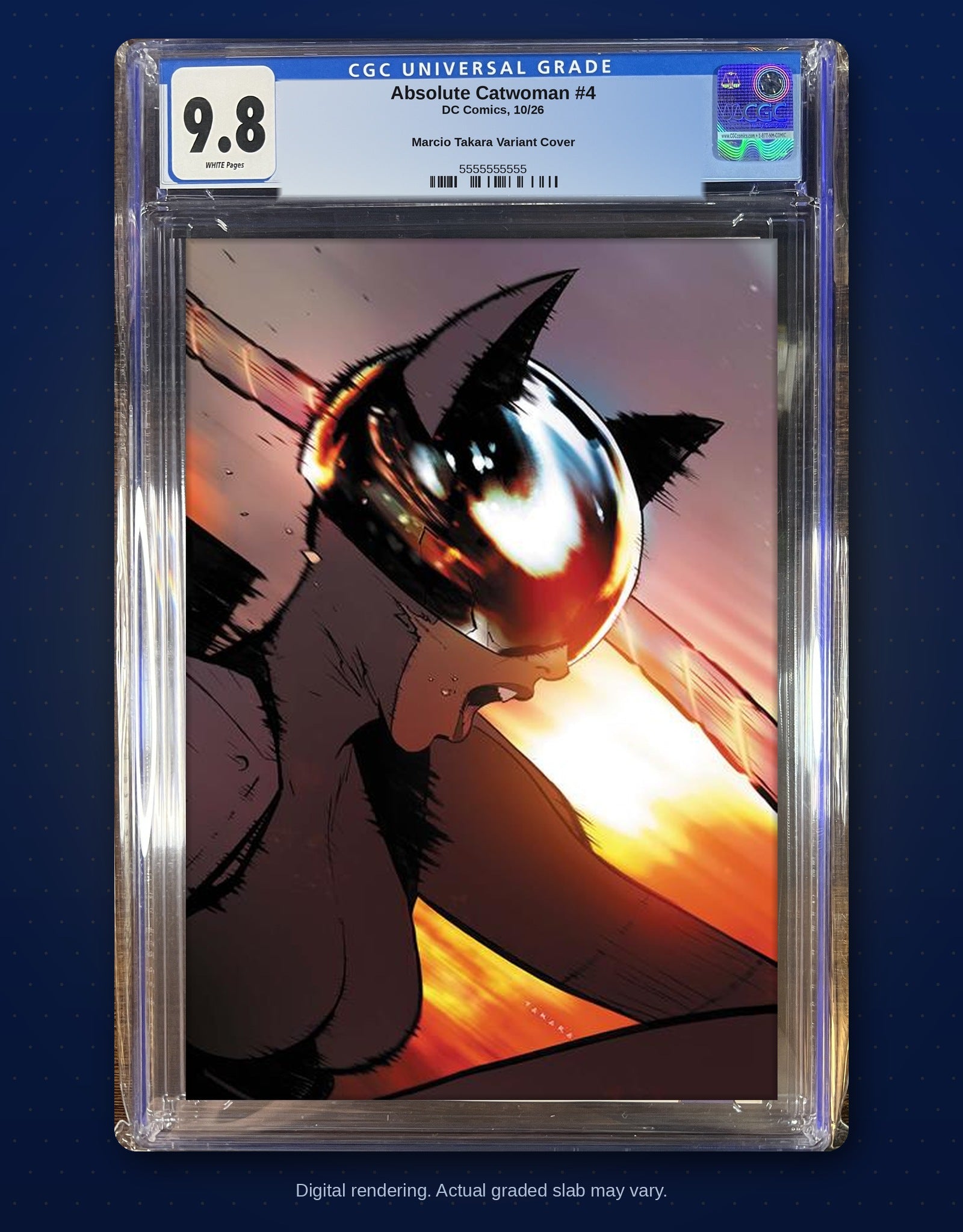 CGC 9.8 slab digital rendering