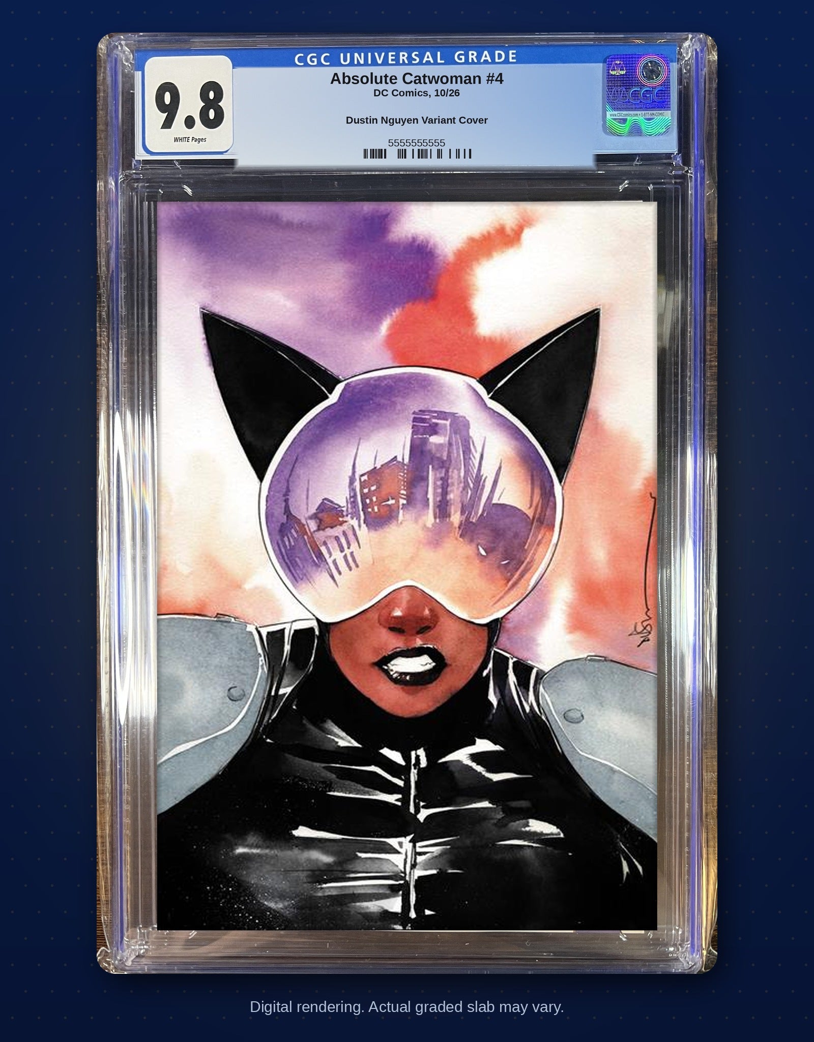 CGC 9.8 slab digital rendering
