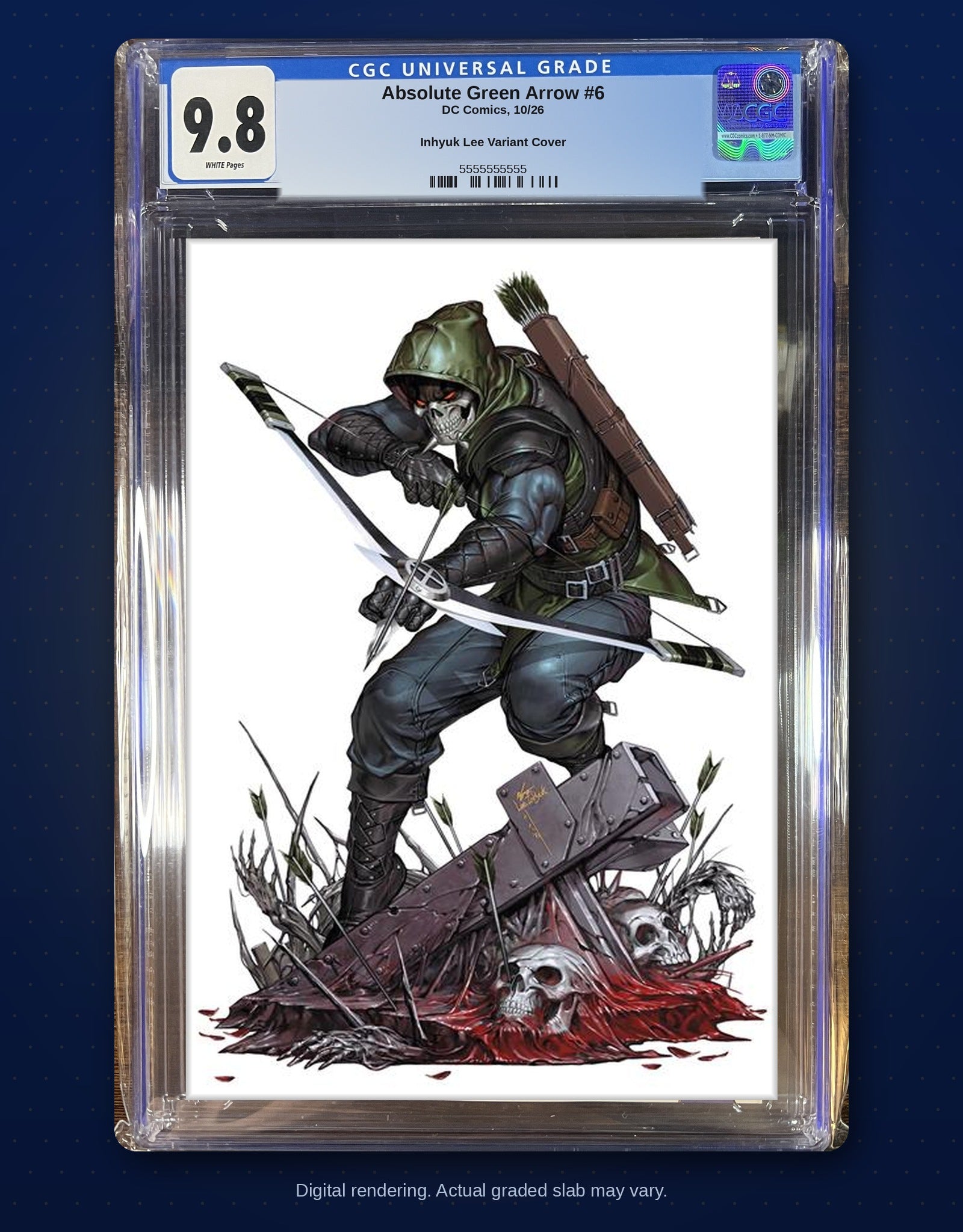 CGC 9.8 slab digital rendering