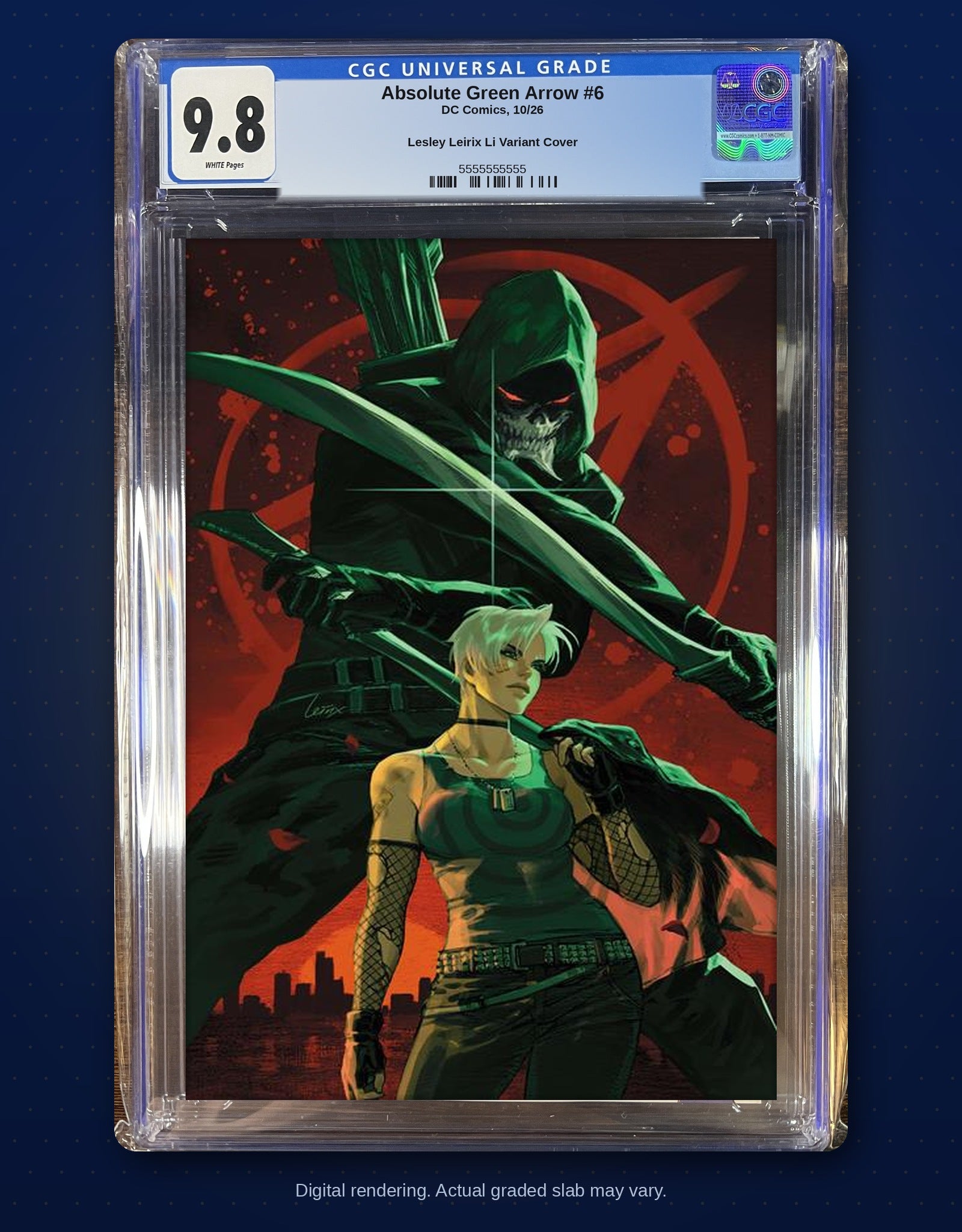 CGC 9.8 slab digital rendering