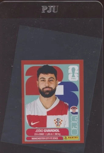 2026 Panini World Cup Sticker — Josko Gvardiol (Croatia) RED Parallel