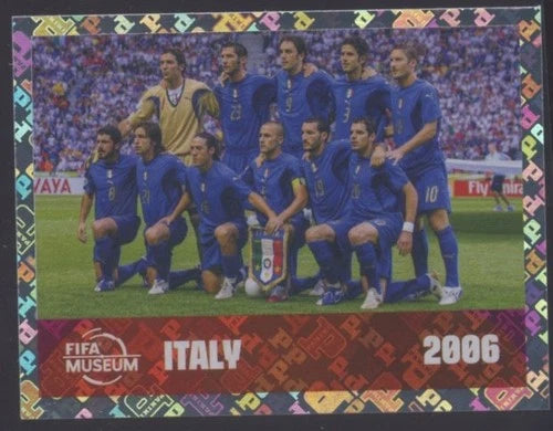2026 Panini World Cup Sticker — FIFA Museum FOIL: Italy 2006 World Champions