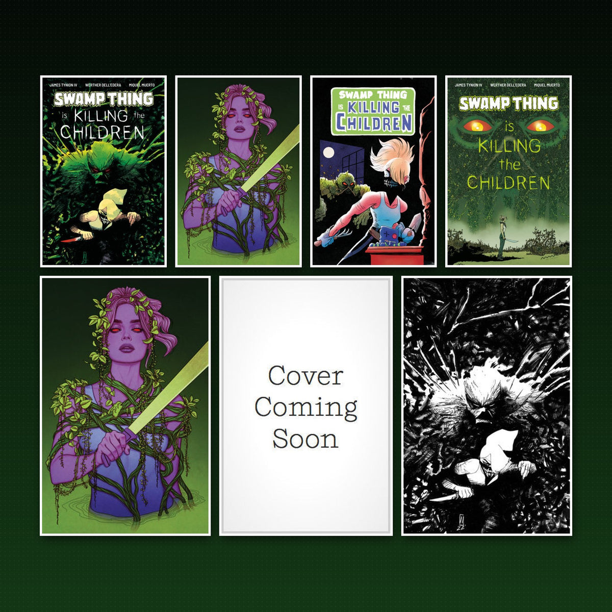 Swamp Thing Is Killing the Children #1 Covers Set (7 Covers) — PREORDER