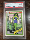 1990 Marvel Universe #39 She-Hulk Impel PSA 8 NM-MT