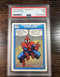 1990 Marvel Universe #149 Spider-Man Impel PSA 7 NM