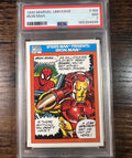 1990 Marvel Universe #159 Iron Man Impel PSA 7 NM