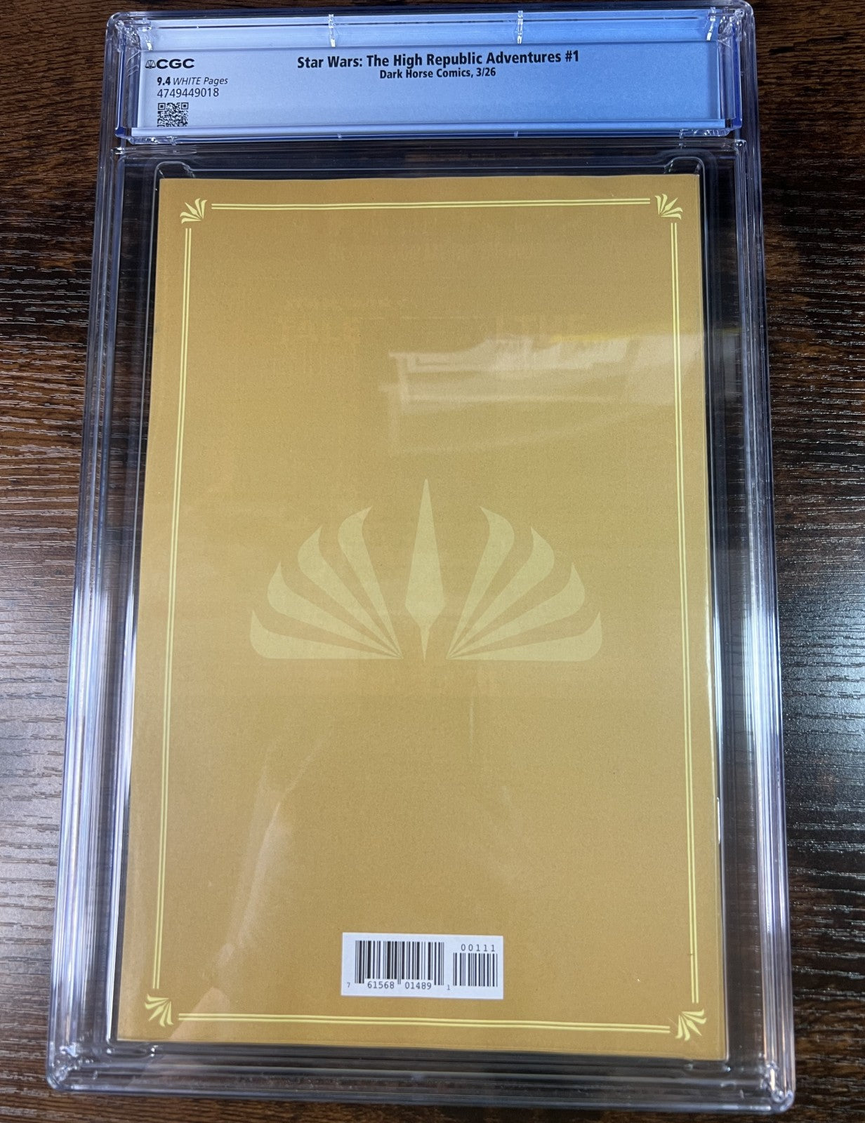 Star Wars The High Republic Adventures #1 Pathfinders CGC 9.4 Dark Horse 2026