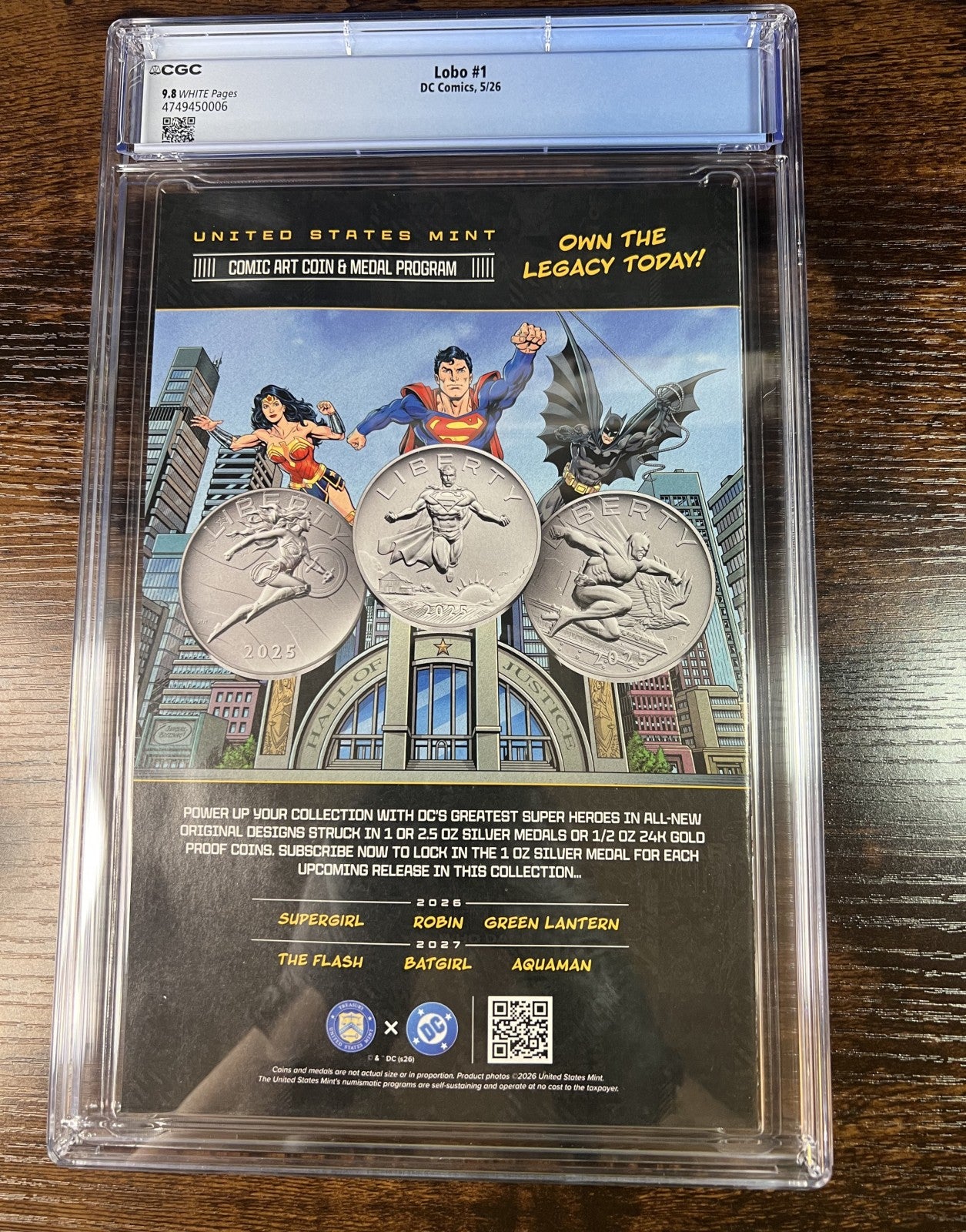 Lobo #1 Jorge Corona Cover A CGC 9.8 DC 2026