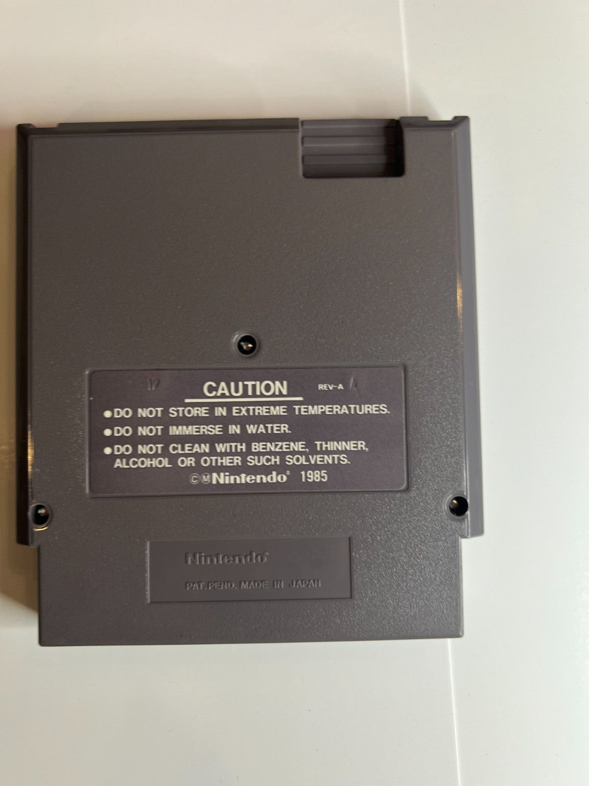 Super Mario Bros 3 NES authentic cartridge